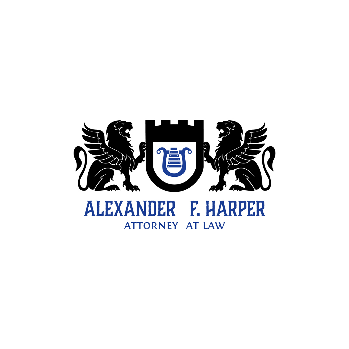 Logo Design by Enea for Law Office of Alexander F. Harper | Design #4654965