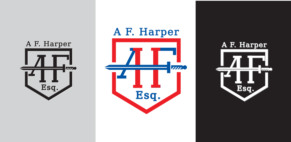 Logo Design by briliana for Law Office of Alexander F. Harper | Design #4655990