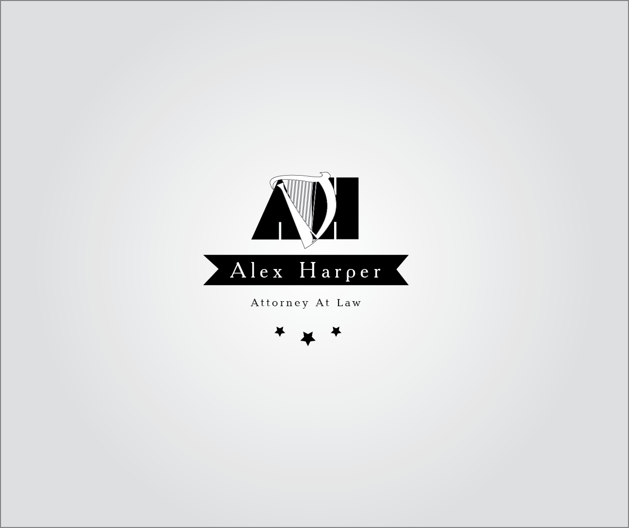 Logo Design by Master Piece for Law Office of Alexander F. Harper | Design #4726138