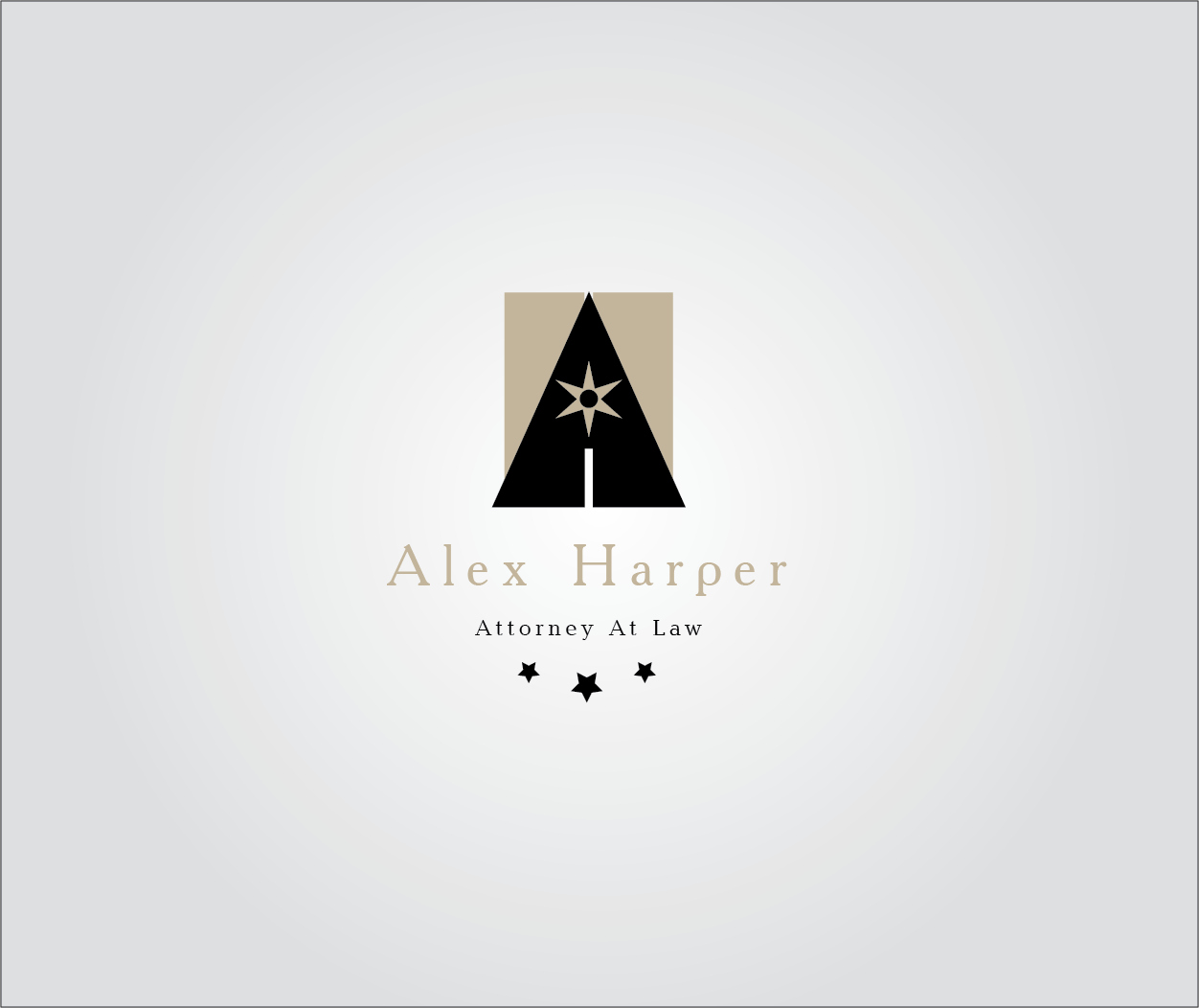 Logo Design by Master Piece for Law Office of Alexander F. Harper | Design #4726469