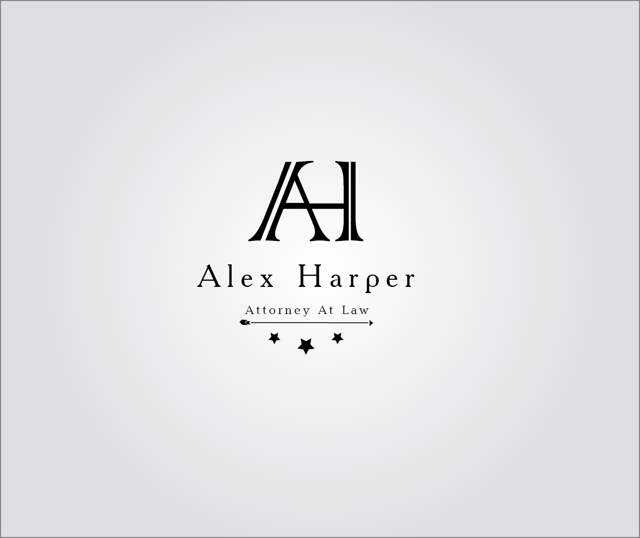 Logo Design by Master Piece for Law Office of Alexander F. Harper | Design #4726484