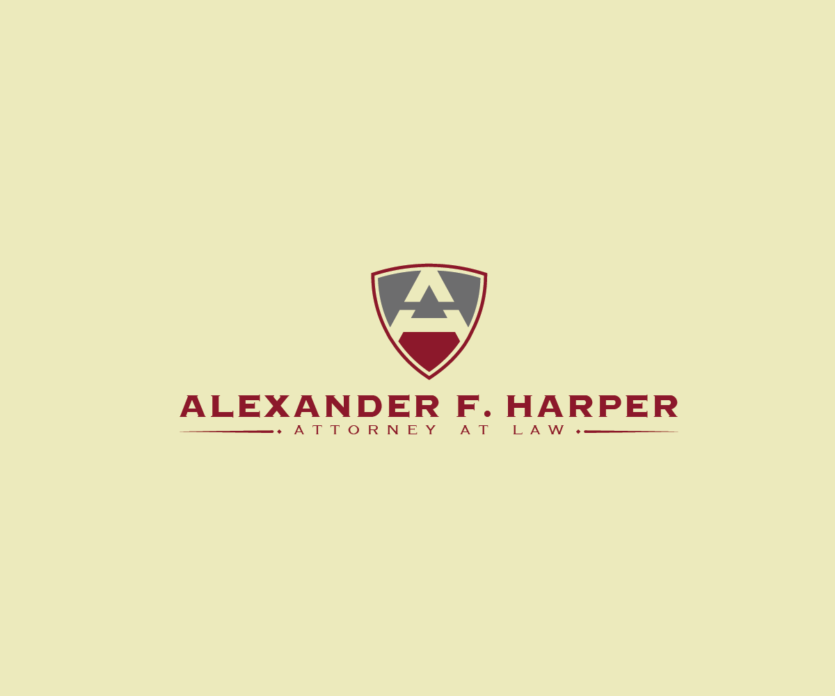 Logo Design by GliderGraphx for Law Office of Alexander F. Harper | Design #4611713