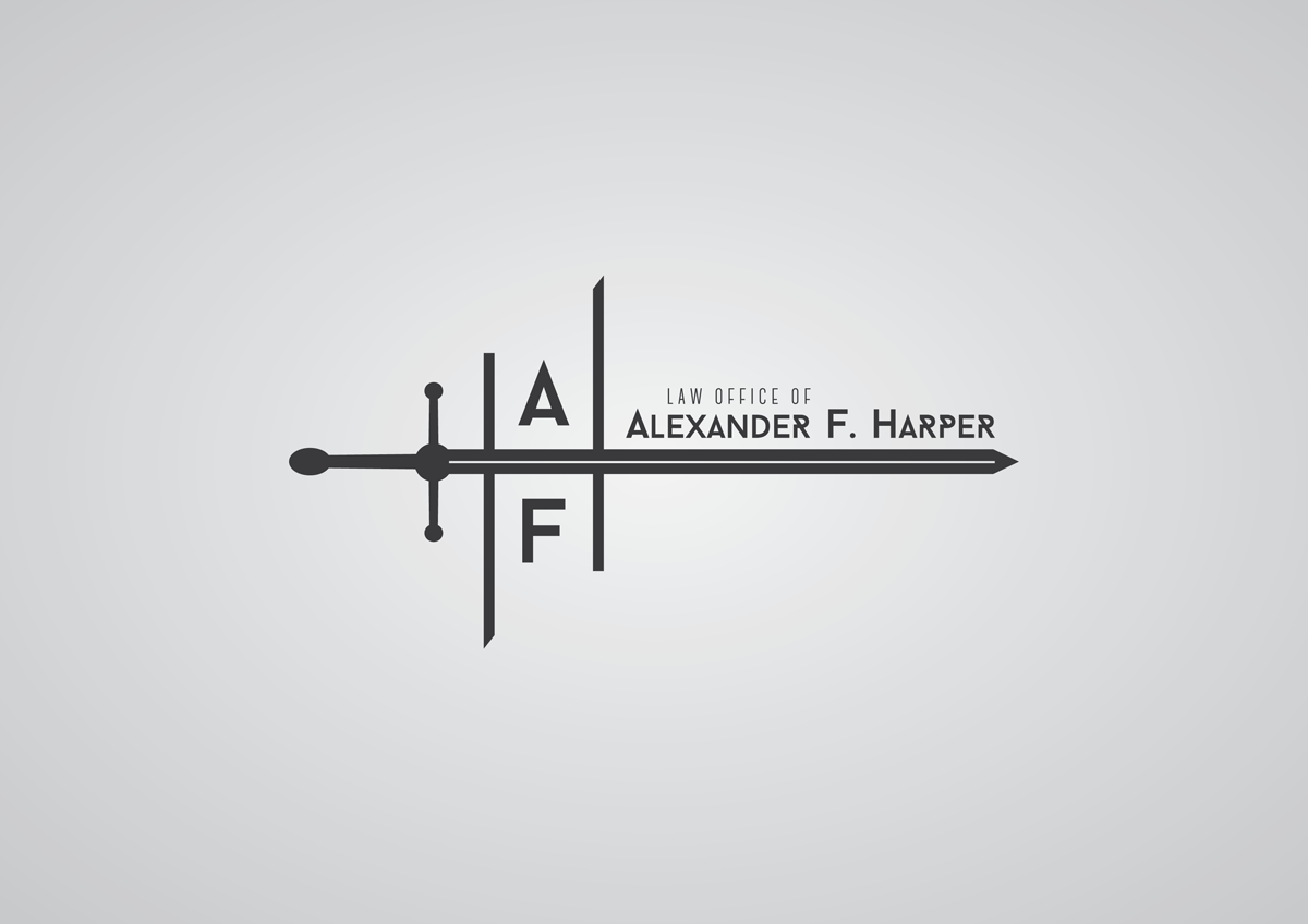 Logo Design by MatahariMerah for Law Office of Alexander F. Harper | Design #4617439