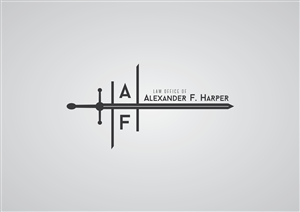 Logo Design by MatahariMerah for Law Office of Alexander F. Harper | Design: #4617439