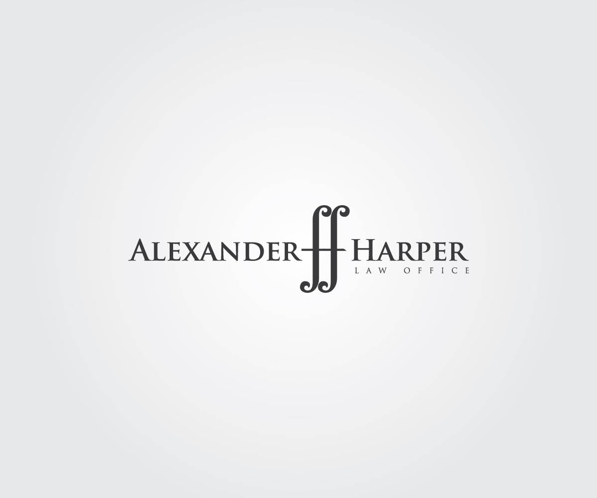 Logo Design by larismanis for Law Office of Alexander F. Harper | Design #4618734