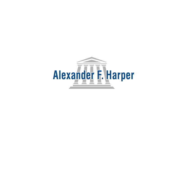Logo Design by instudio for Law Office of Alexander F. Harper | Design #4622511