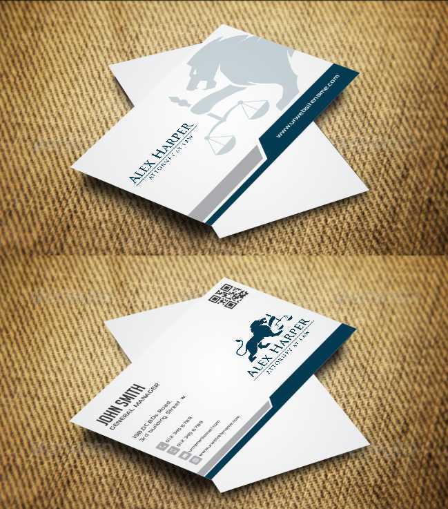 Business Card Design by AwsomeD for Law Office of Alexander F. Harper | Design #5843368