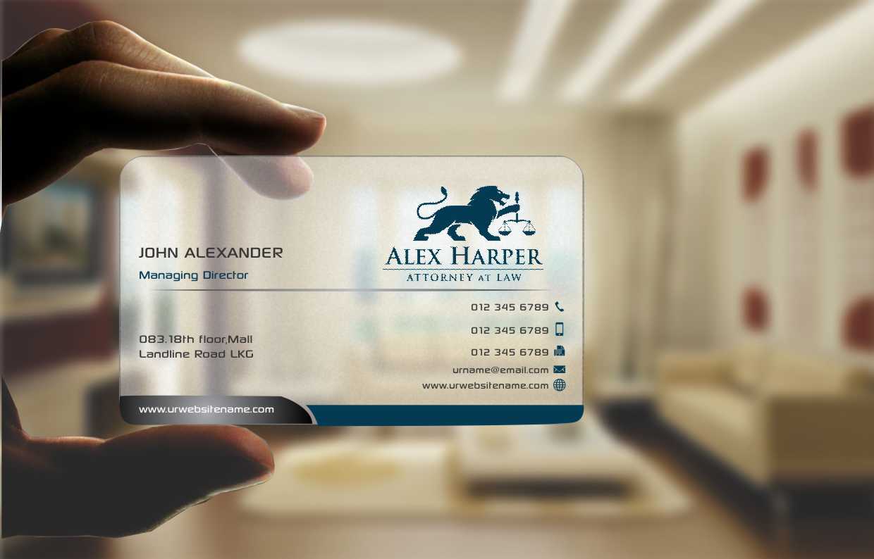 Business Card Design by szabist for Law Office of Alexander F. Harper | Design #5843162