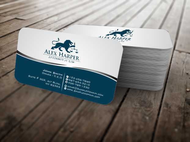 Business Card Design by szabist for Law Office of Alexander F. Harper | Design #5843165