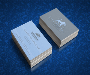 Business Card Design by JK18 for Law Office of Alexander F. Harper | Design: #4894310