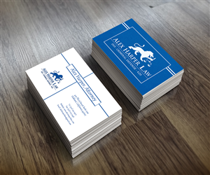 Business Card Design by JK18 for Law Office of Alexander F. Harper | Design: #4919816