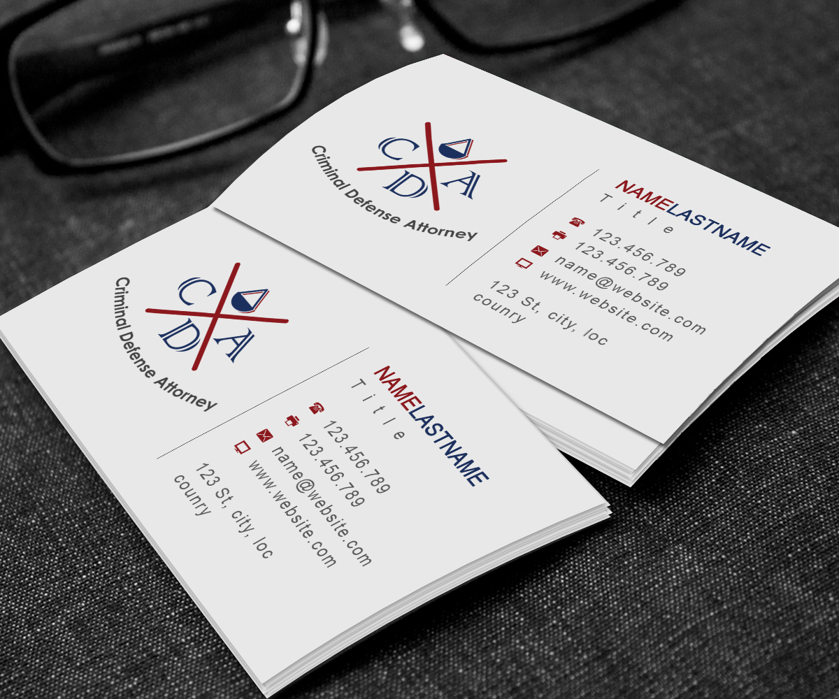 Design de Carte de Visite par a7mddz pour Law Office of Alexander F. Harper | Design #4617325