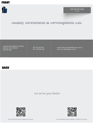 Business Card Design by opus1943 for this project | Design #4639675
