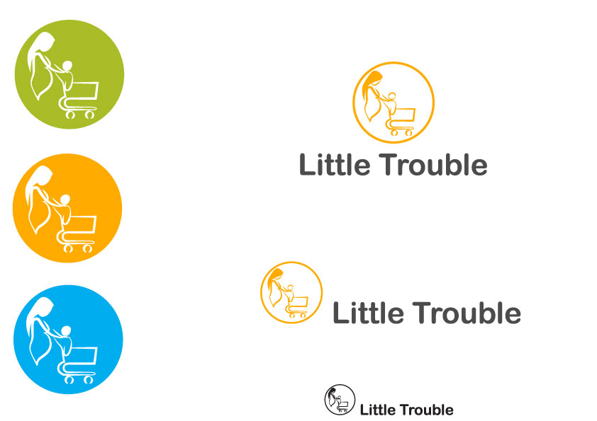 Logo Design by Bling Connect Ink for Little Trouble | Design #1333060