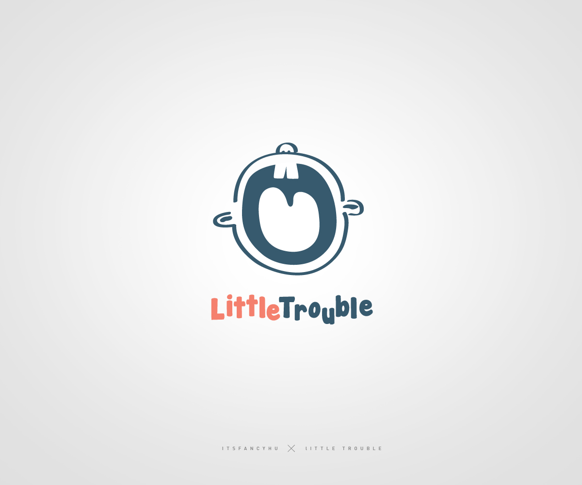 Logo Design by It'sFancy for Little Trouble | Design #1340005
