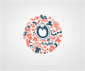 Logo Design by It'sFancy for Little Trouble | Design: #1340008