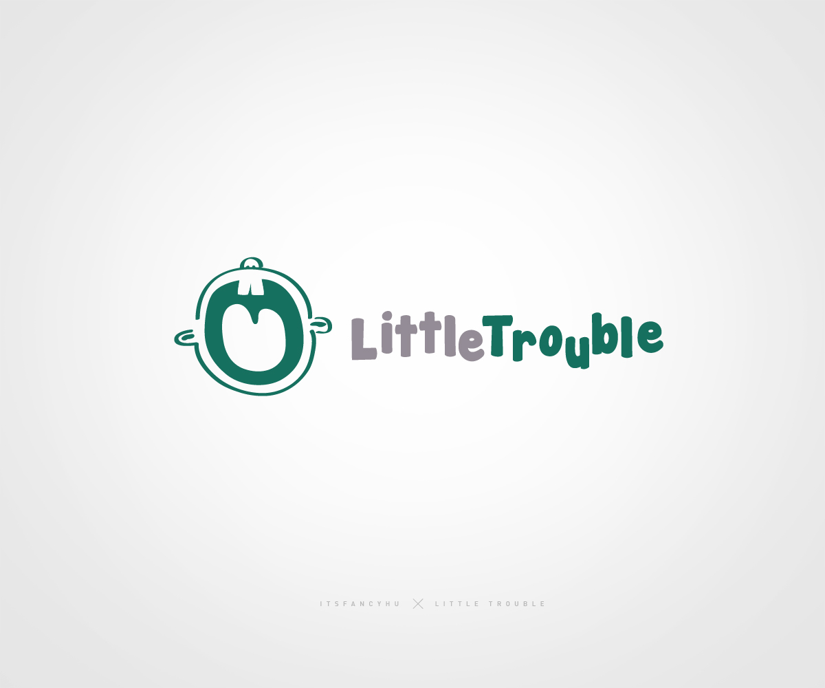 Logo Design by It'sFancy for Little Trouble | Design #1346578