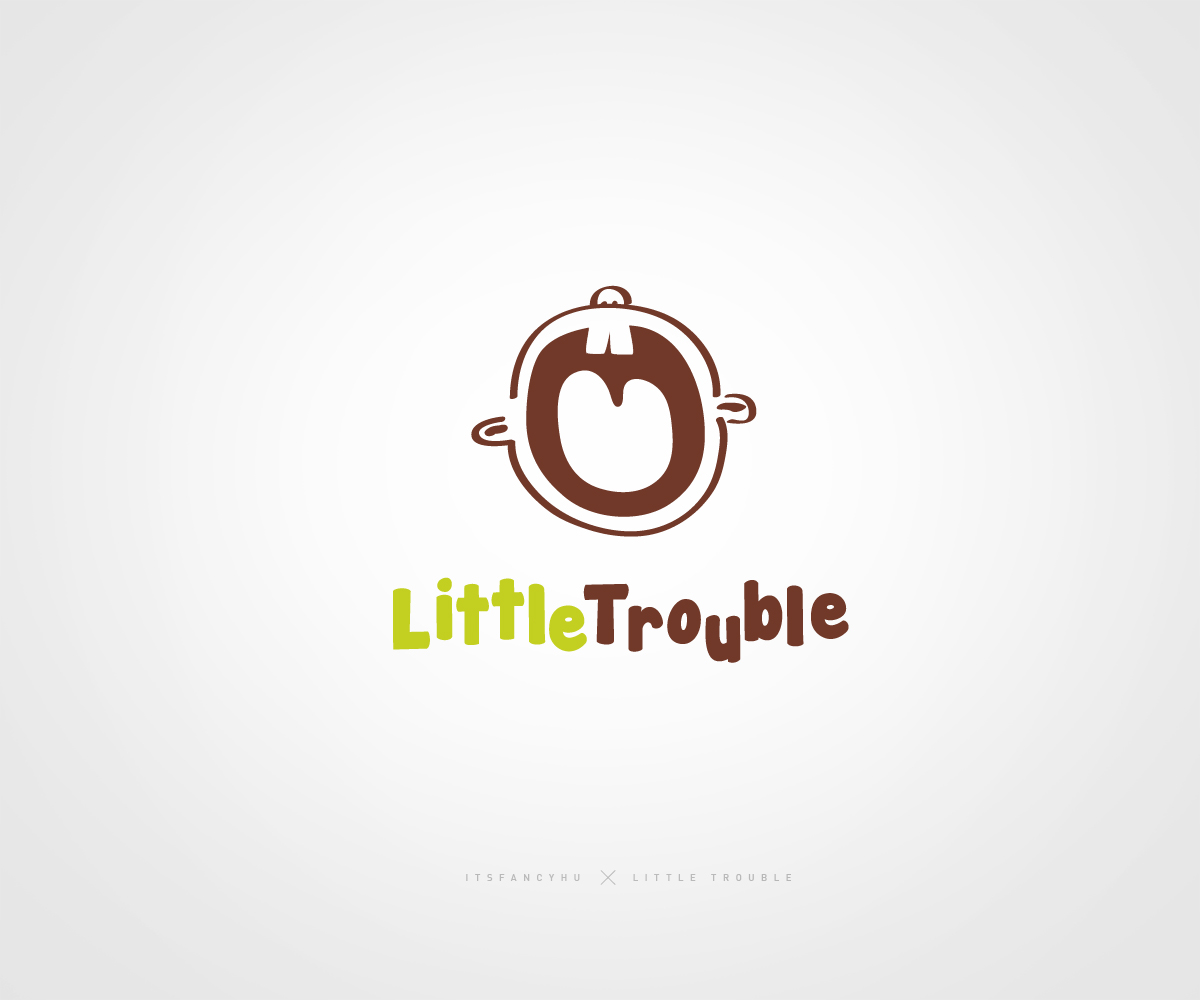 Logo Design by It'sFancy for Little Trouble | Design #1346591