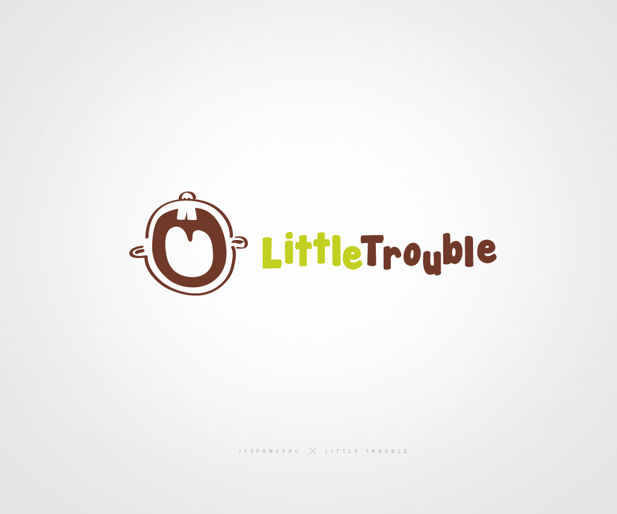 Logo Design by It'sFancy for Little Trouble | Design #1346592