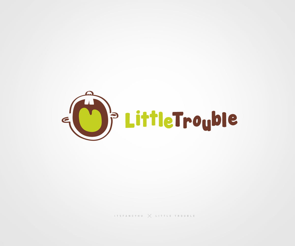 Logo Design by It'sFancy for Little Trouble | Design #1346593