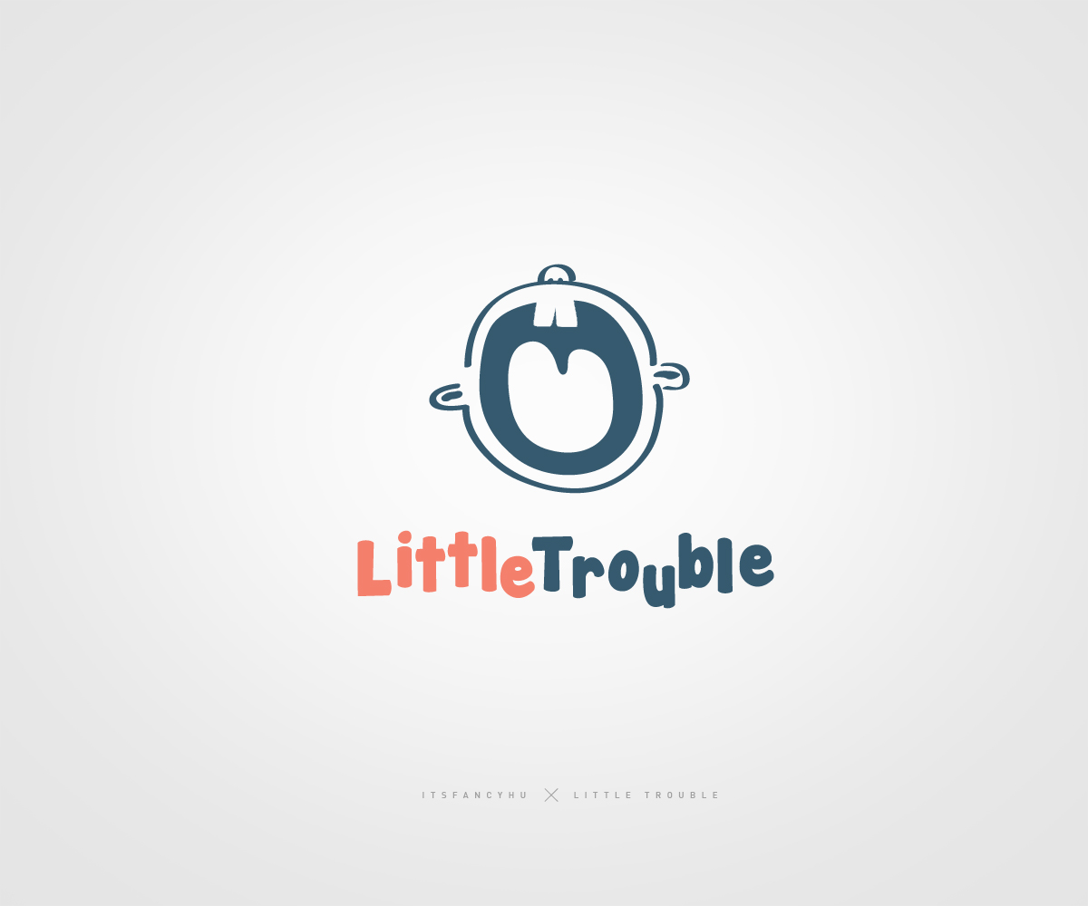 Logo Design by It'sFancy for Little Trouble | Design #1346597