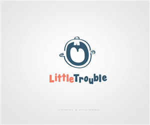 Logo Design by It'sFancy for Little Trouble | Design: #1346597