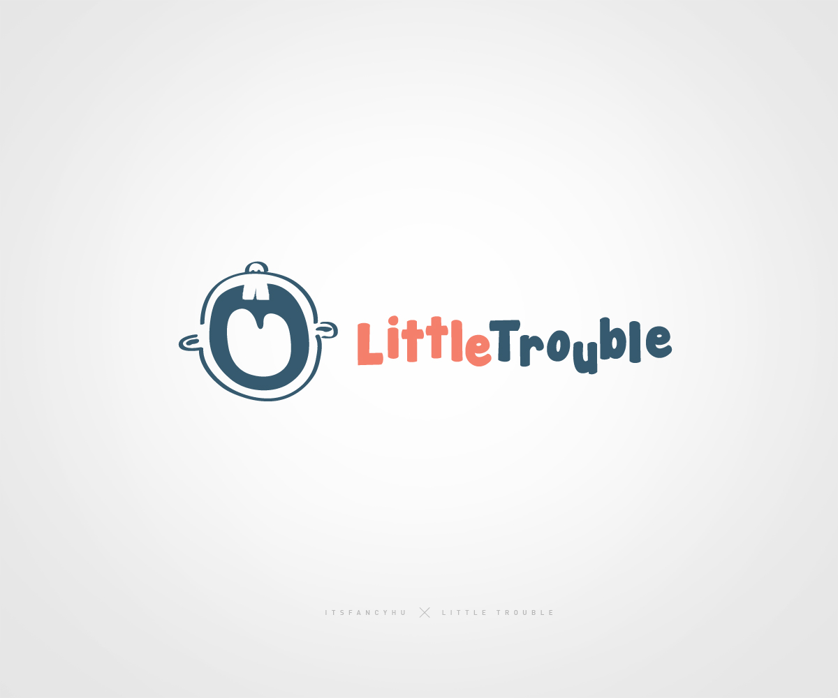 Logo Design by It'sFancy for Little Trouble | Design #1346598