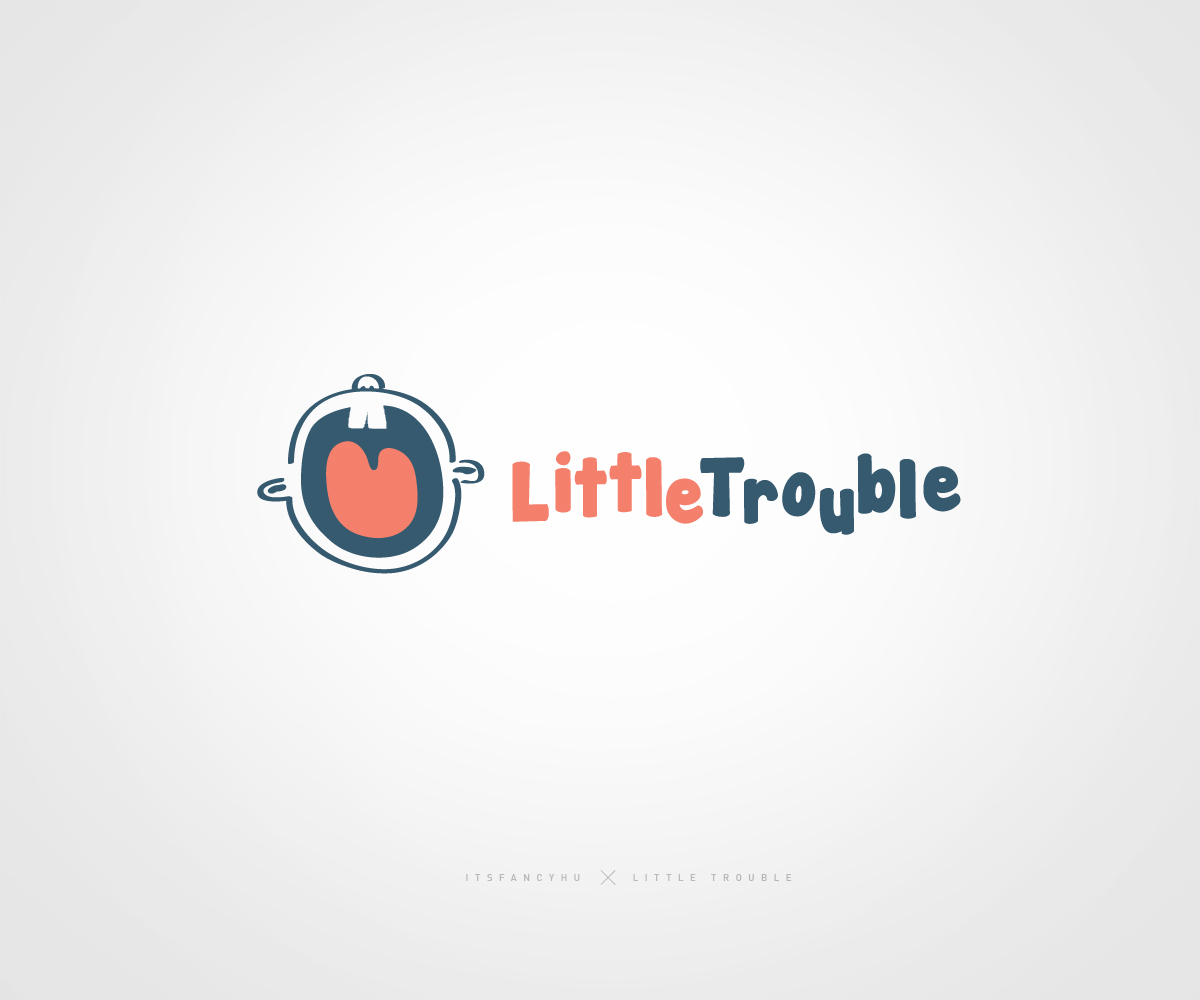 Logo Design by It'sFancy for Little Trouble | Design #1346600