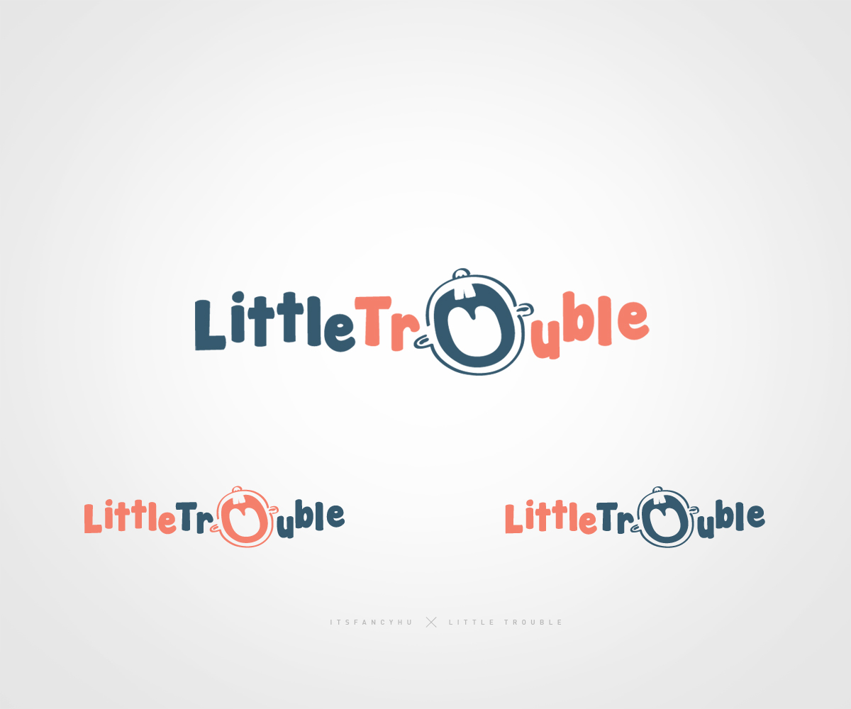 Logo Design by It'sFancy for Little Trouble | Design #1346602