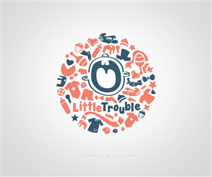 Logo Design by It'sFancy for Little Trouble | Design #1346603