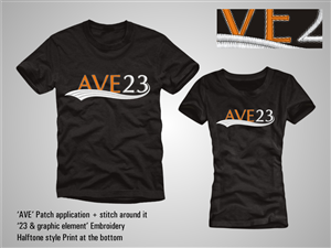 AVE23 T shirt Design update | Diseño de Camiseta por denuj