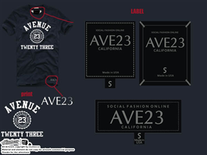 AVE23 T shirt Design update | Diseño de Camiseta por inumocca
