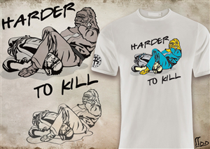 HTK Brazilian Jiu Jitsu T-Shirt | T-shirt Design by SSDD