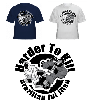 HTK Brazilian Jiu Jitsu T-Shirt | T-shirt Design by ReDoDesigns