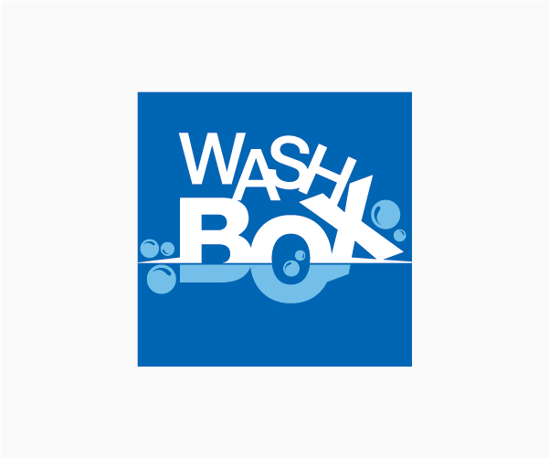 Dry Cleaning Logo Design for WashBox by jerukKeprok Design 4624931