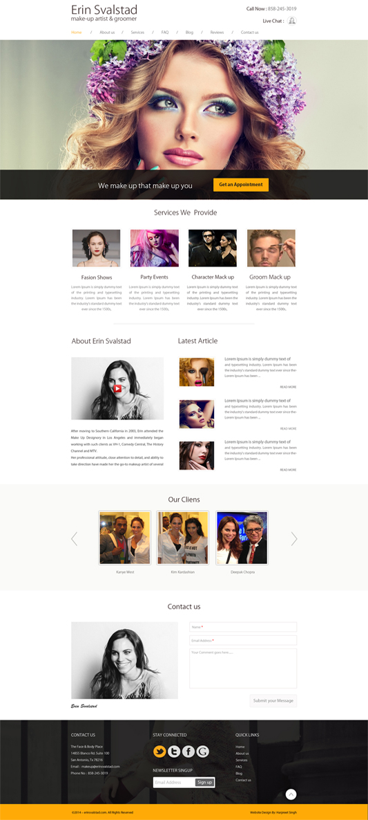 Web-Design von Harpreet Singh für dieses Projekt | Design #4639939