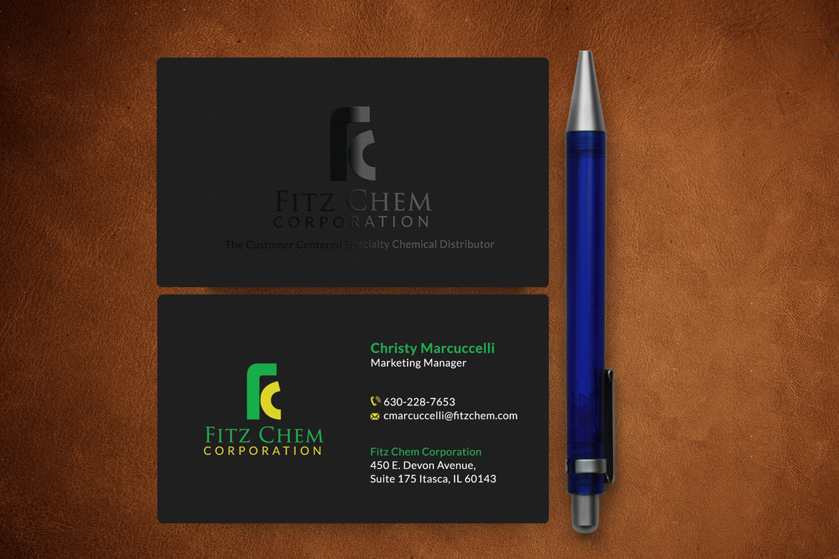 Business Card Design by Sarah Haroon for this project | Design #4619200