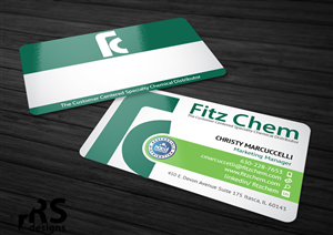 Fitz Chem Business Card Design