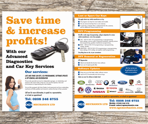 Design de Flyer par Purple plasma pour ogs mechanics ltd | Design : #4728192