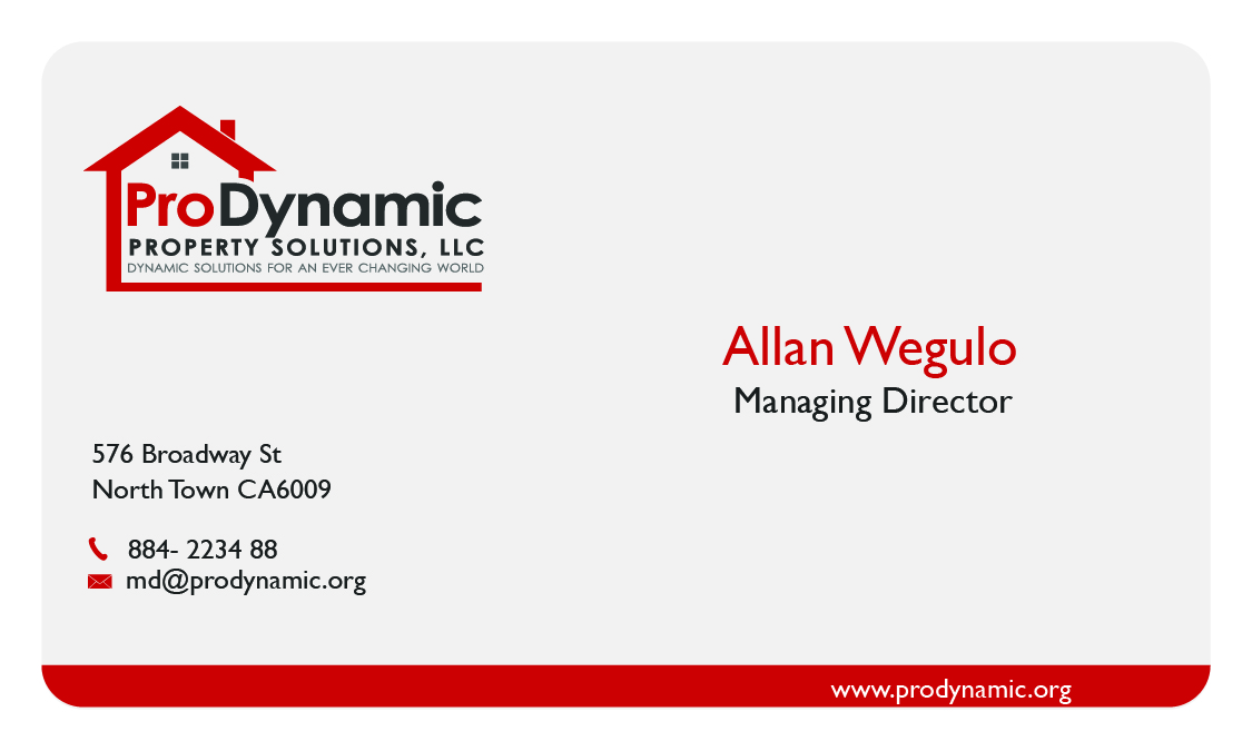 Business Card Design by allan.wegulo for this project | Design #4625182