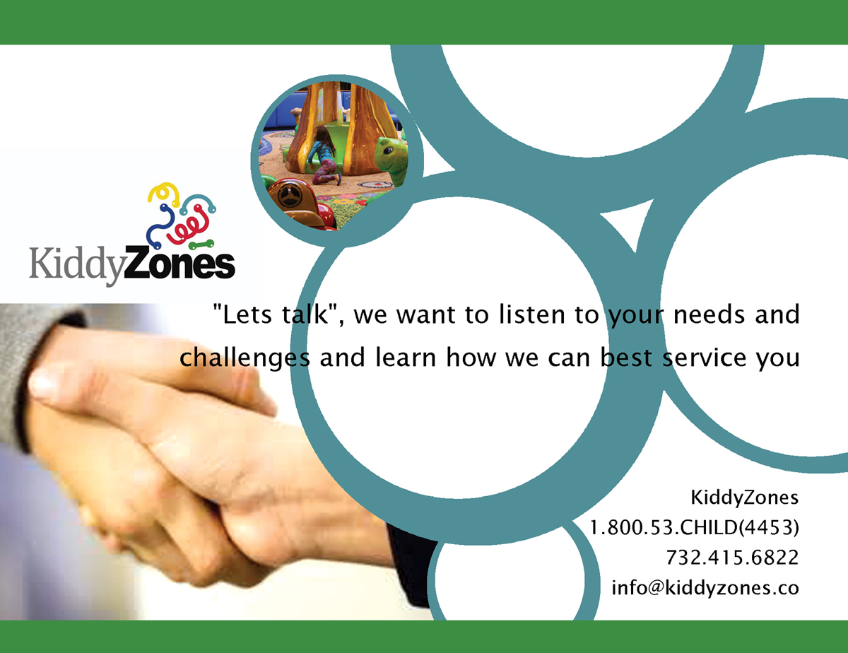 Diseño de Postal por zoe.hodgson para Kiddy Zones | Diseño #4622664