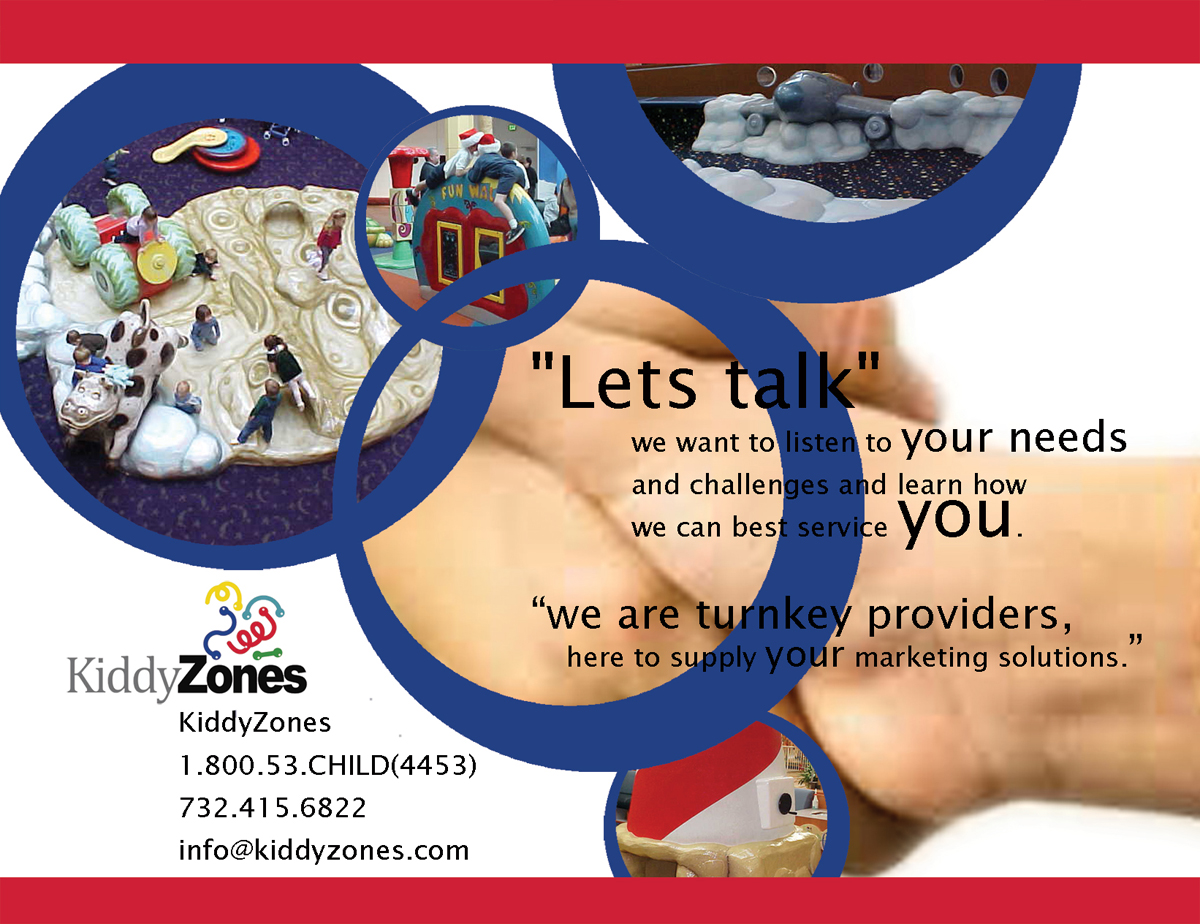 Postcard Design by zoe.hodgson for Kiddy Zones | Design #4638530