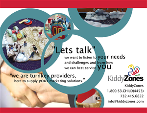 Diseño de Postal por zoe.hodgson para Kiddy Zones | Diseño: #4638534