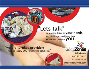 Diseño de Postal por zoe.hodgson para Kiddy Zones | Diseño: #4656779