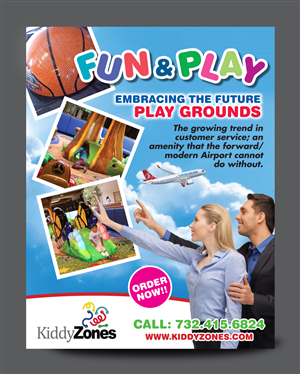 Diseño de Postal por rkailas para Kiddy Zones | Diseño #4649455