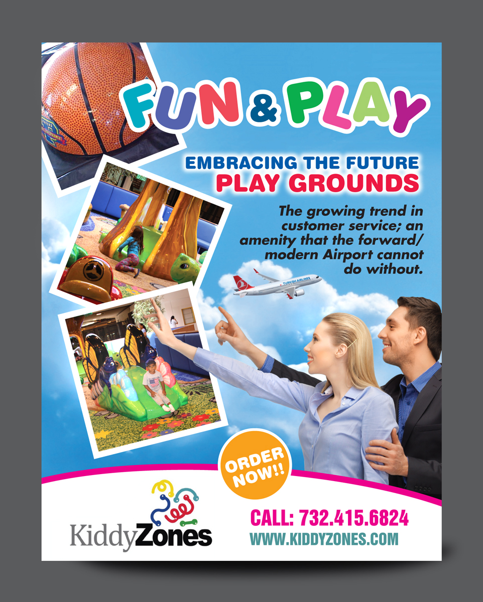 Diseño de Postal por rkailas para Kiddy Zones | Diseño #4649460