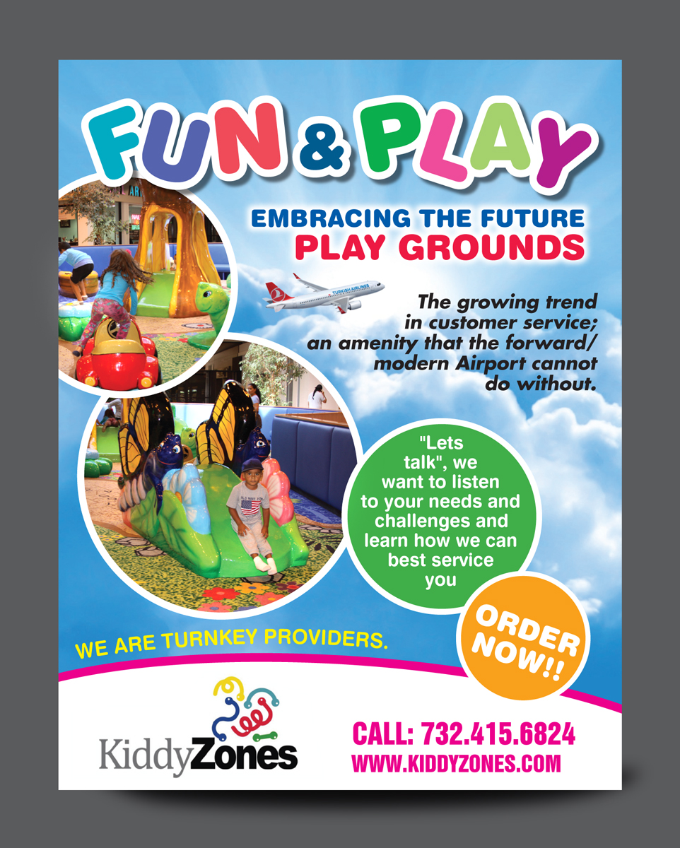 Diseño de Postal por rkailas para Kiddy Zones | Diseño #4649464