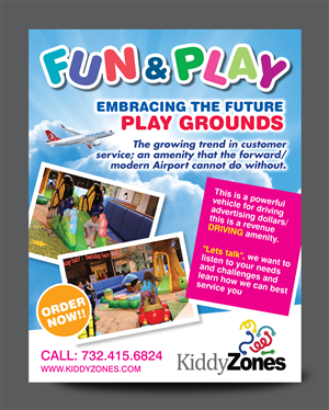 Diseño de Postal por rkailas para Kiddy Zones | Diseño: #4650335