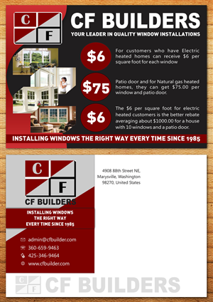 Postcard Design by HollyBlue Studio for this project | Design: #4654667