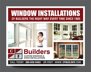 C.F. Builder Postcard Design | Postcard Design by rkailas